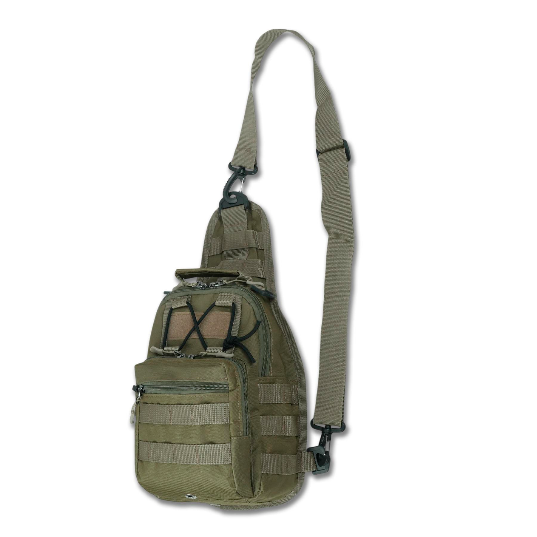 Сумка через плече — Койот з MOLLE-системою фото 1