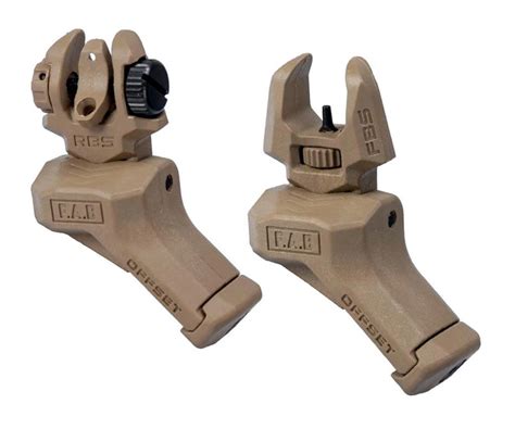 FRBSOST Набір FAB Offset цілик+мушка TAN фото 1