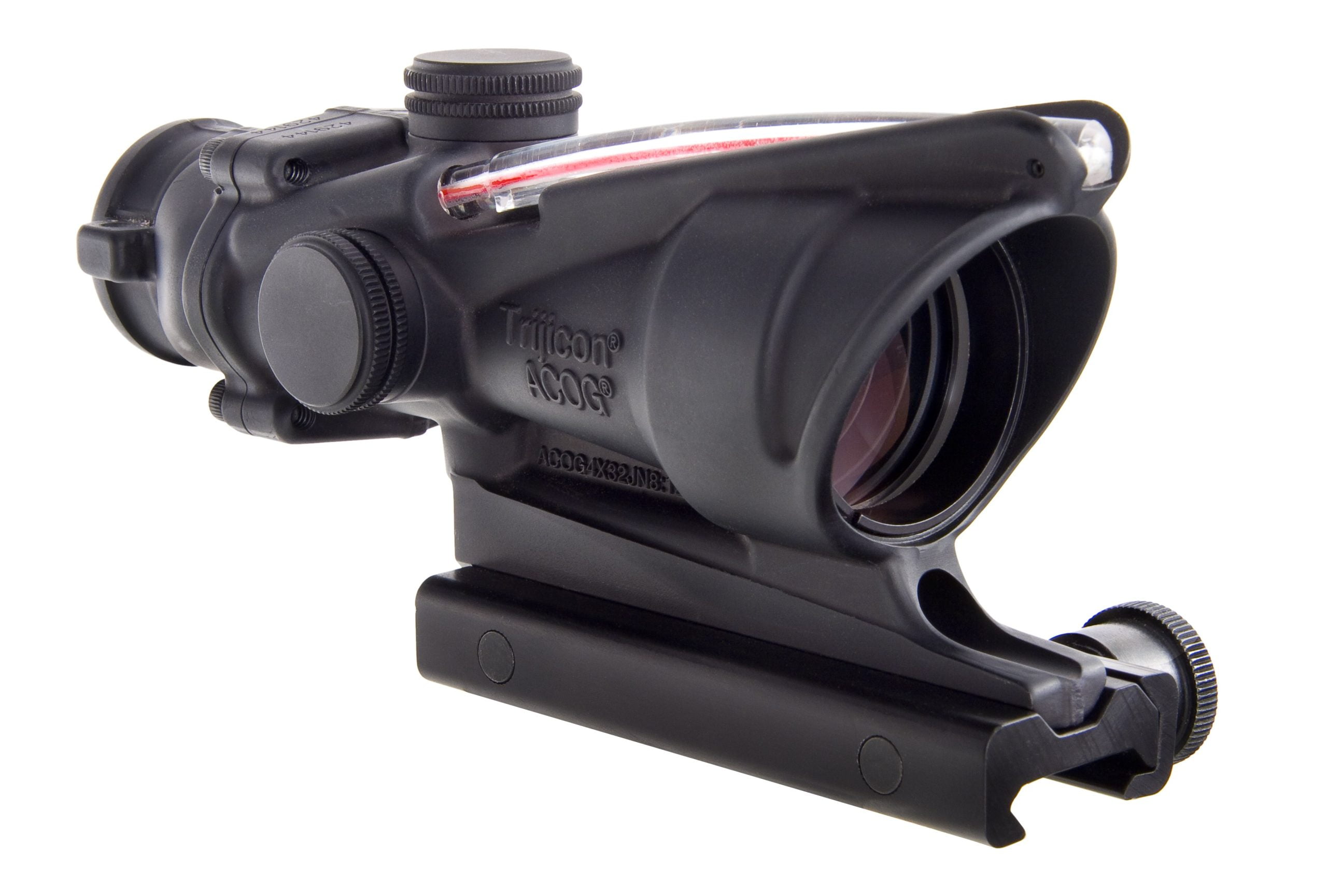 Оптичний приціл TRIJICON ACOG 4x32 Dual Illuminated Red Crosshair 300 BLK Merged; TA51 фото 1