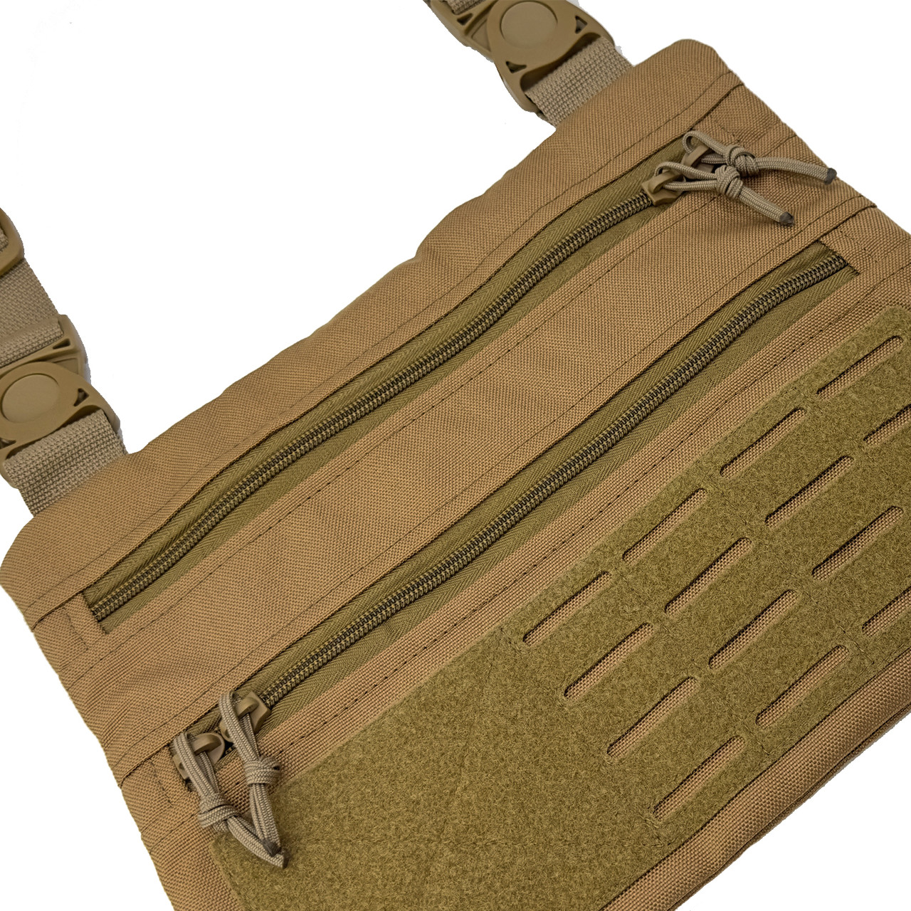 Тактическая однолямочная сумка на плечо MELGO, Койот Poly-Cordura 900 D фото 4