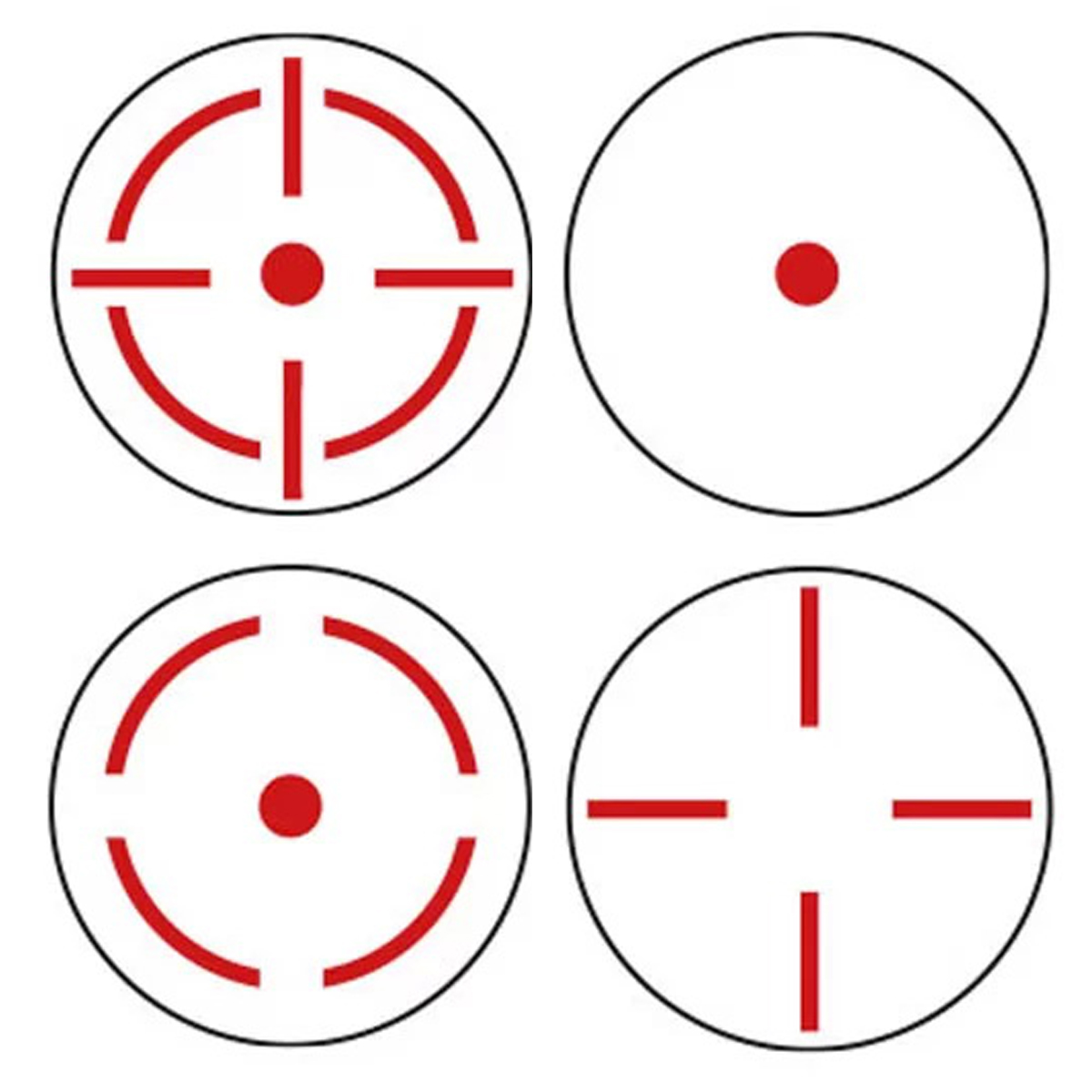 Коліматорний приціл KONUS FISSION-MR Multi-reticle фото 5