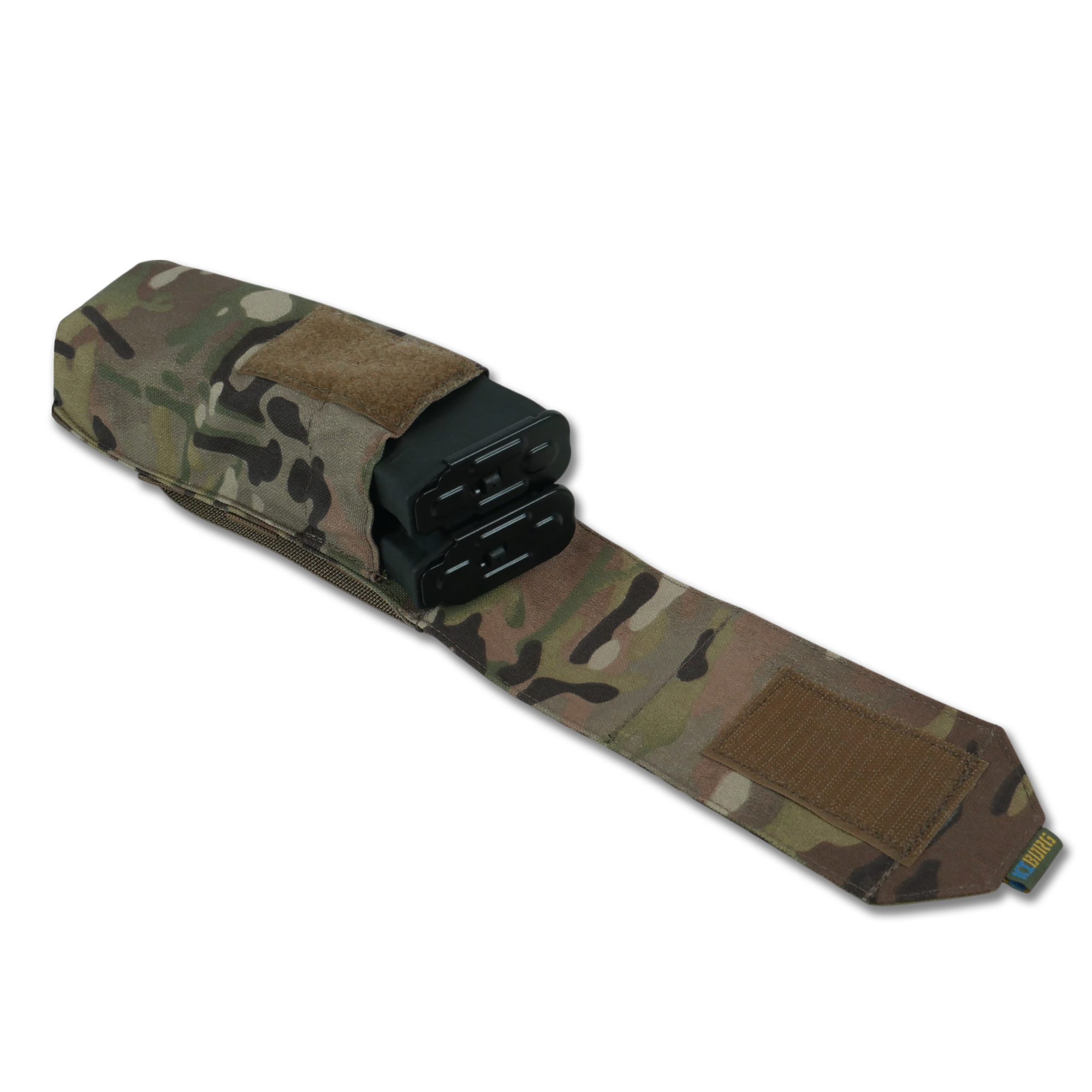 Подсумок под 2 магазина KIBORG GU Double Mag Pouch Мультикам фото 4