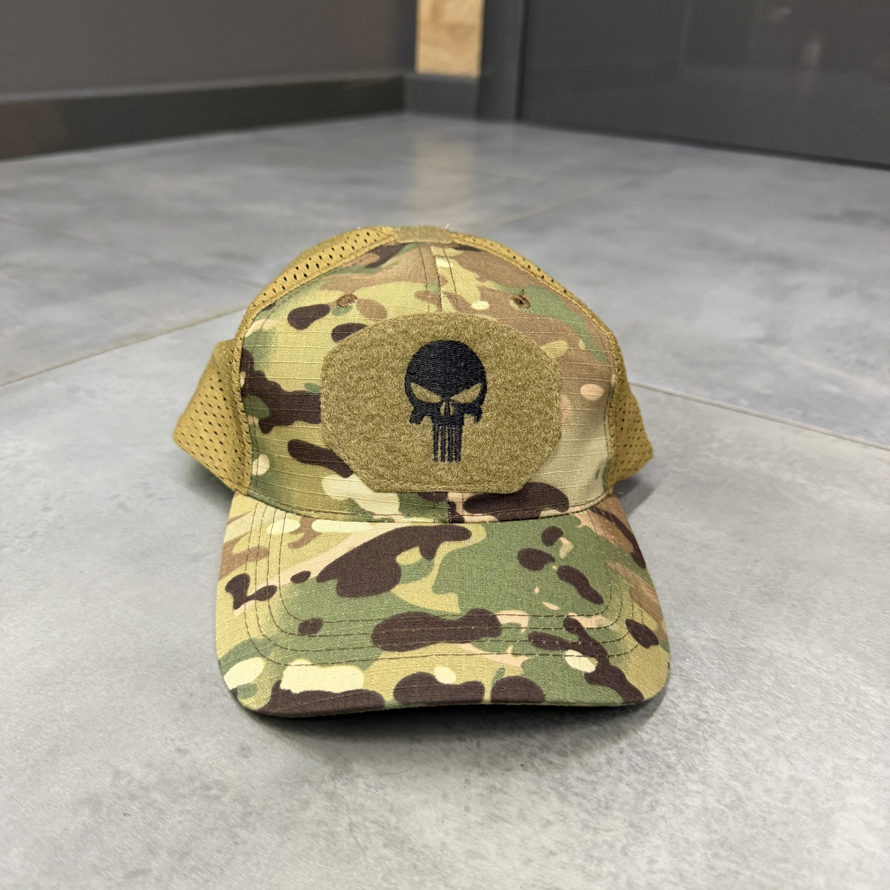 Блайзер «Каратель» с вентиляционной сеткой, цвет Мультикам, универсальный размер, регулируемый, прочная смесовая ткань фото 2