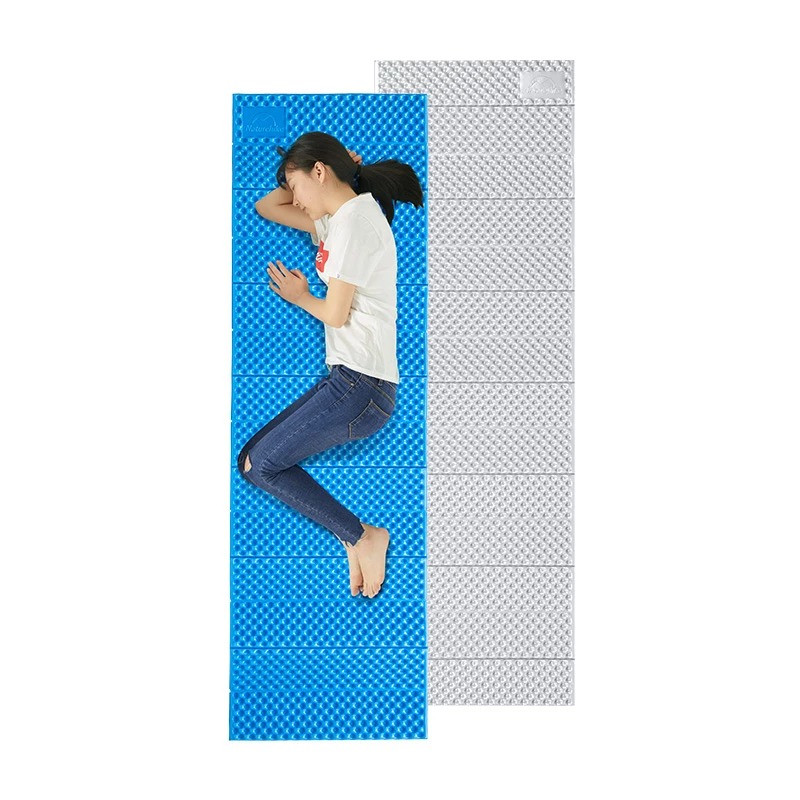 Коврик складной IXPE Naturehike NH19QD008, алюминиевая пленка, 185x56х1,8 см, оливковый зеленый фото 4