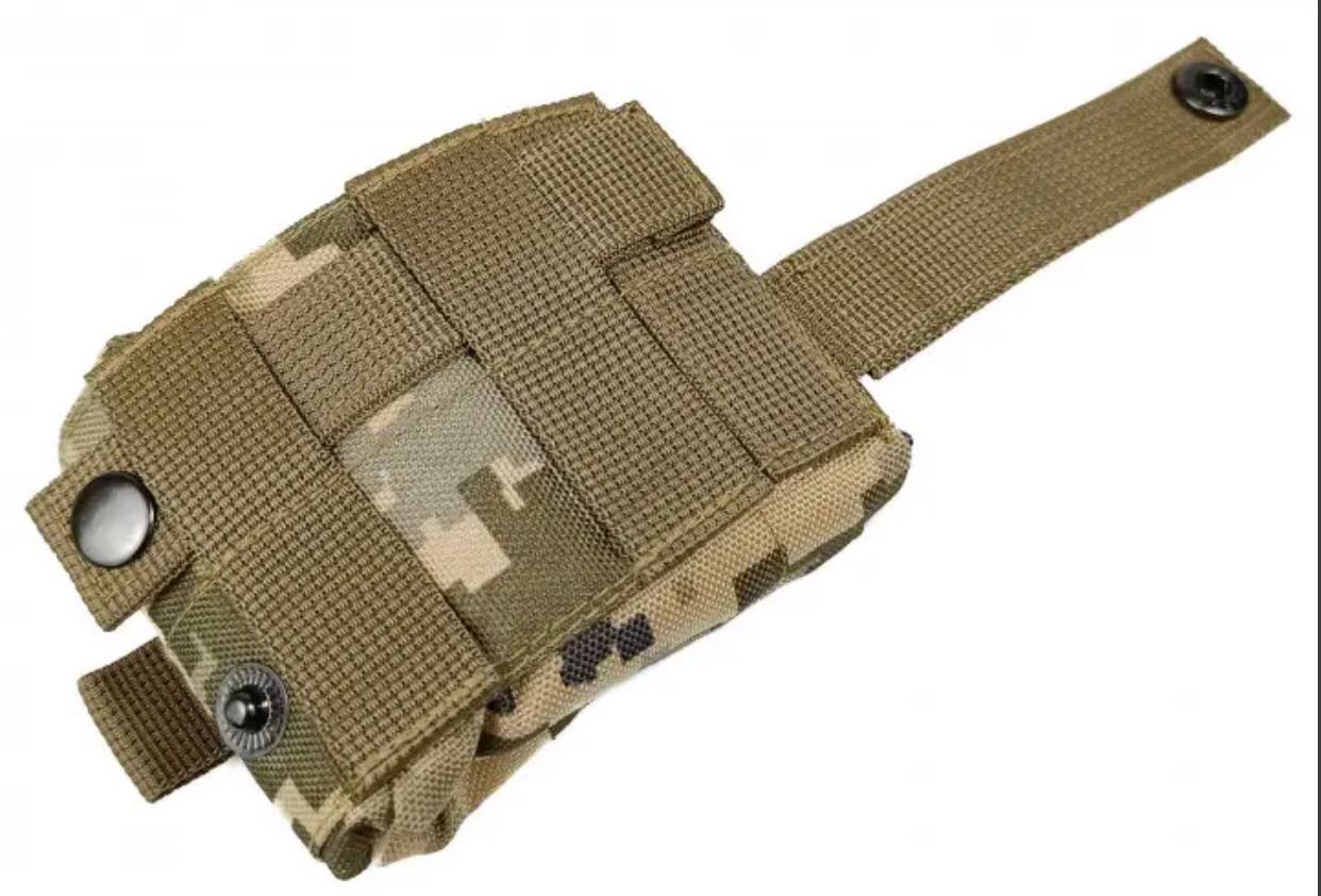Підсумок для скидання магазинів піксель ЗСУ MM-14 (MOLLE, на тактичний пояс, розвантаження, РПС) фото 4