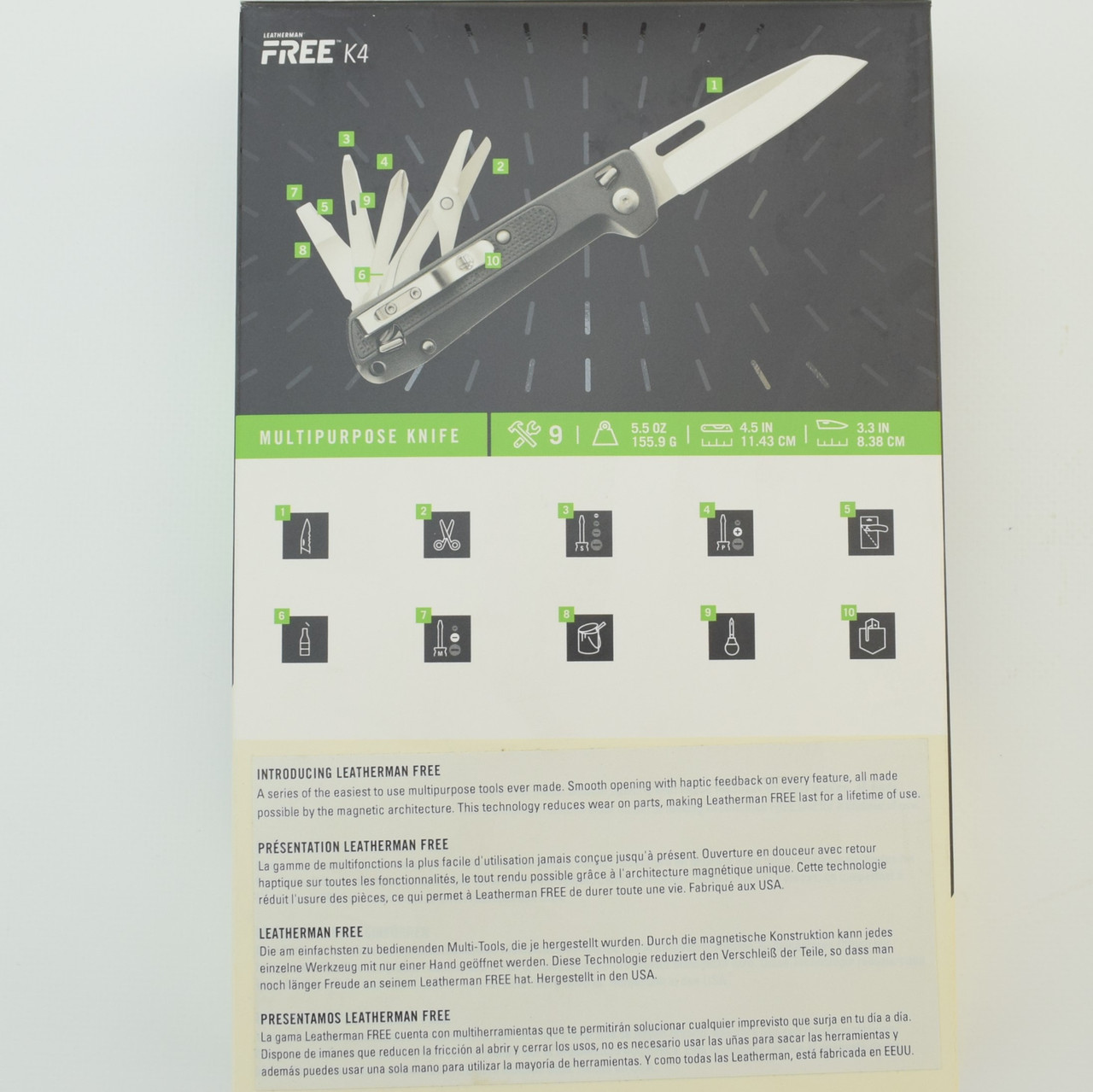 Ніж-мультитул Leatherman Free K4 фото 5