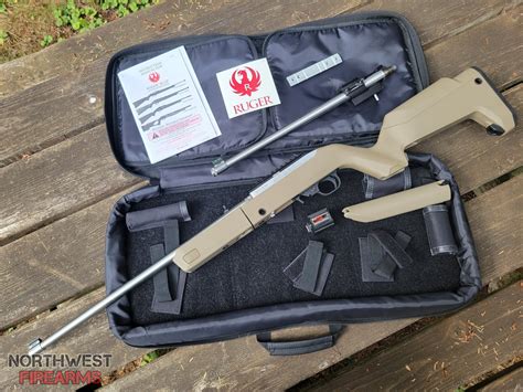 MAG808-FDE Ложе Magpul X-22 Backpacker Stock для Ruger 10/22 Takedown фото 6