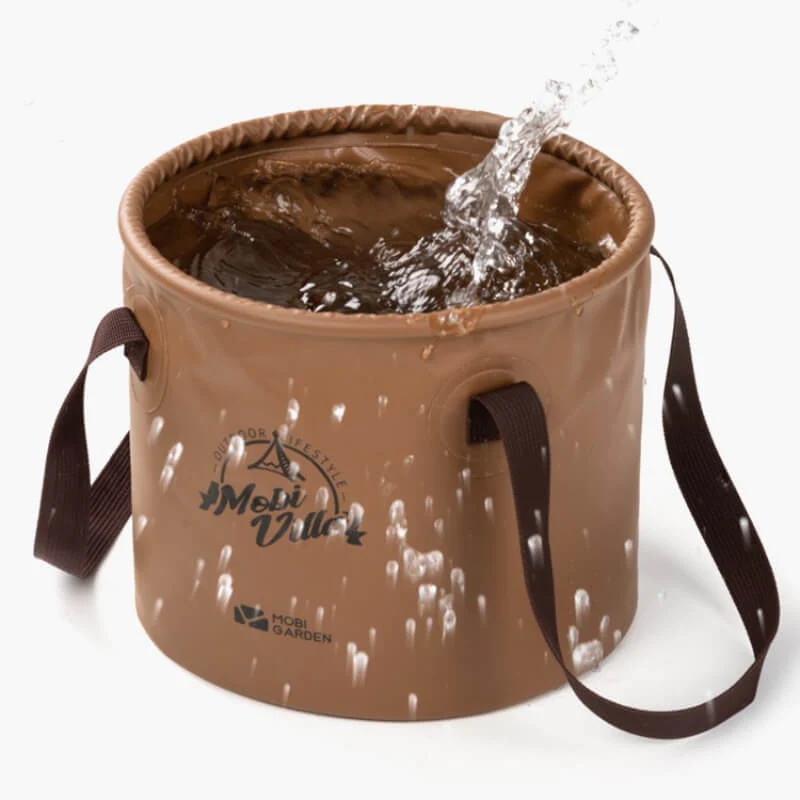 Відро складане Mobi Garden Bucket 10л NX21674001 khaki фото 2