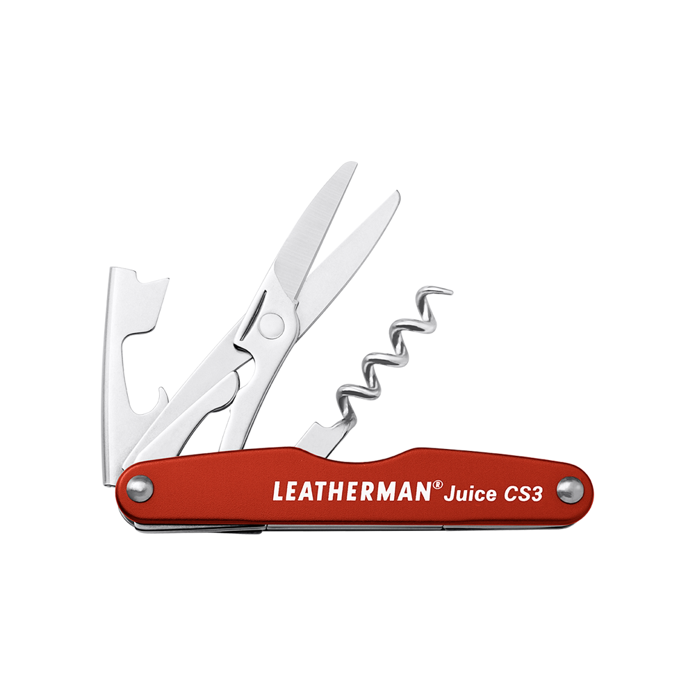Мультитул LEATHERMAN Juice CS3 - Cinnabar orange, карт. коробка фото 1