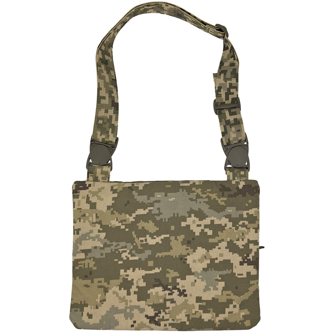 Тактическая однолямочная сумка на плечо MELGO, Пиксель ММ-14 Cordura 1000 D фото 2