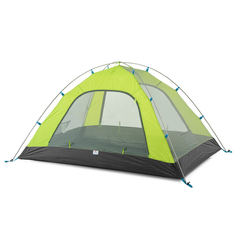 Палатка двухместная Naturehike P-Series NH18Z022-P, 210T/65D, светлая салатная фото 2