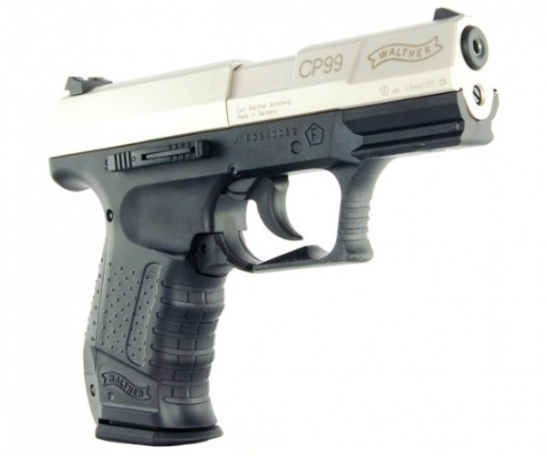 Пістолет пневматичний Walther CP99 bicolor 4.5 мм 110 м/с фото 3