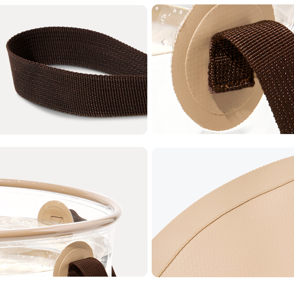 Відро складане прозоре Mobi Garden Bucket 10л NX23690001 sand фото 3