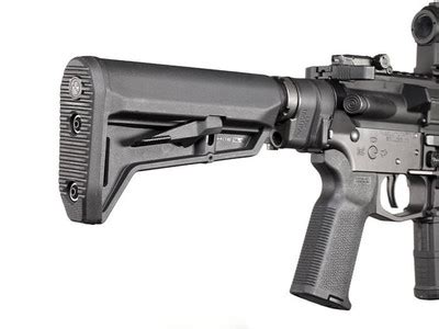 Приклад Magpul MOE SL-K Mil-Spec MAG626-BLK фото 5