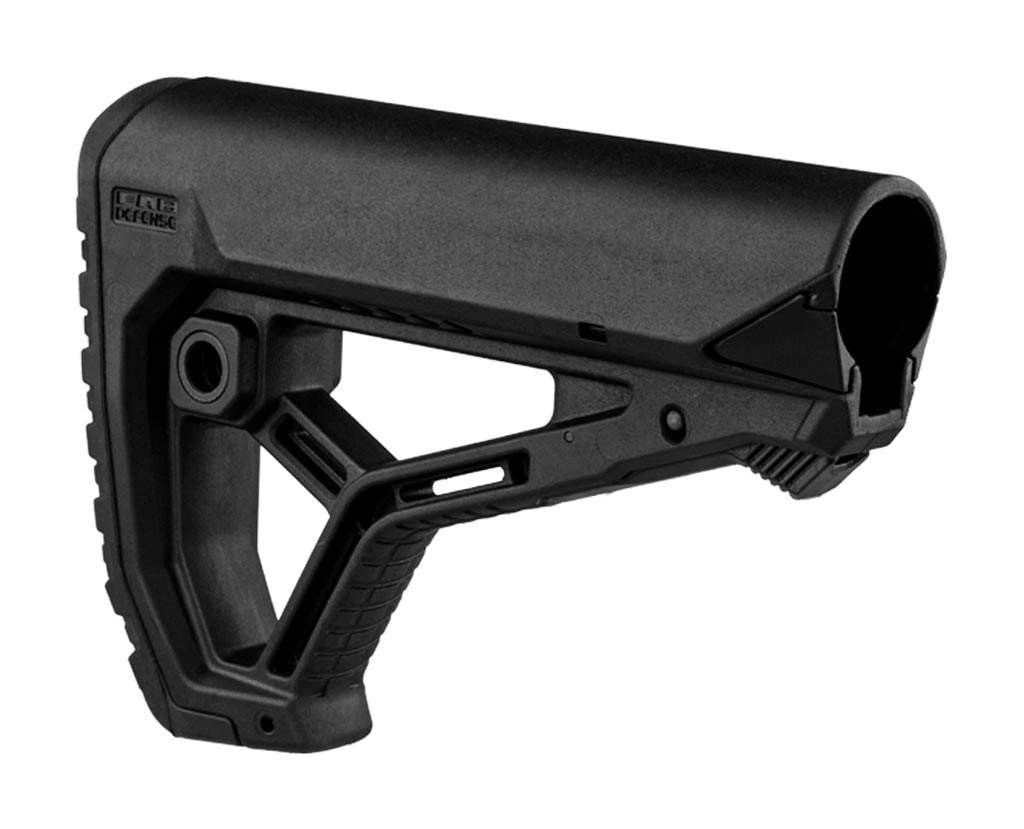 Приклад FAB Defense GL-CORE без трубы (полимер) черный фото 1