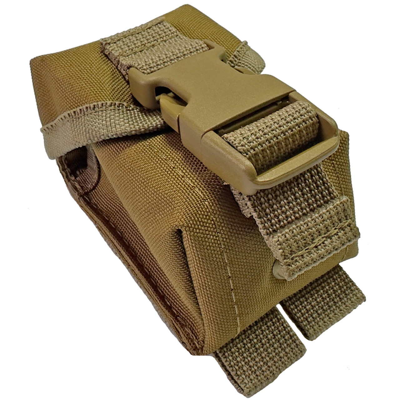 Подсумок гранатный Molle под Ф1, РГД, П67 Койот MELGO фото 3