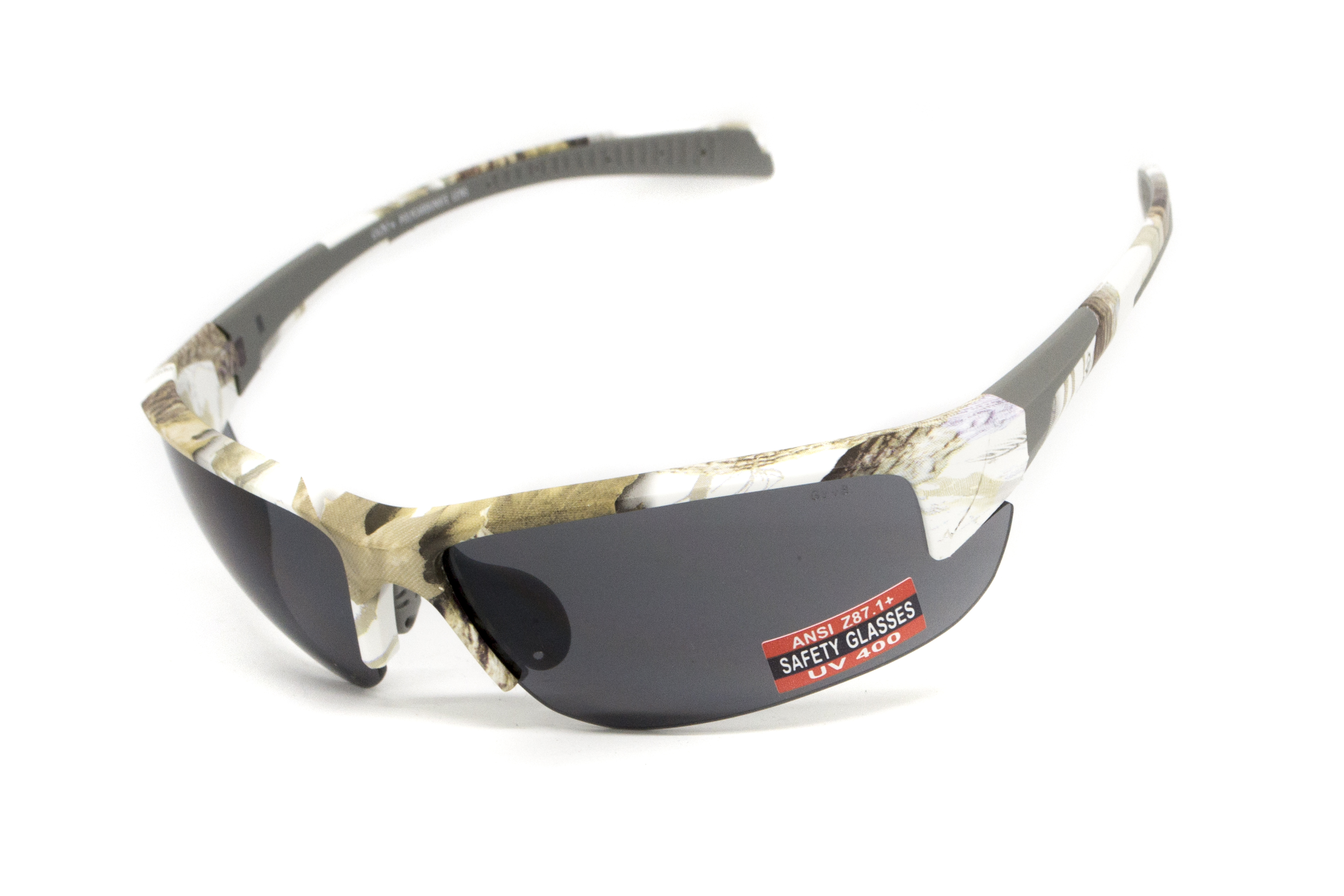 Очки защитные Global Vision Hercules-7 White Camo (gray), серые в камуфлированной оправе фото 2