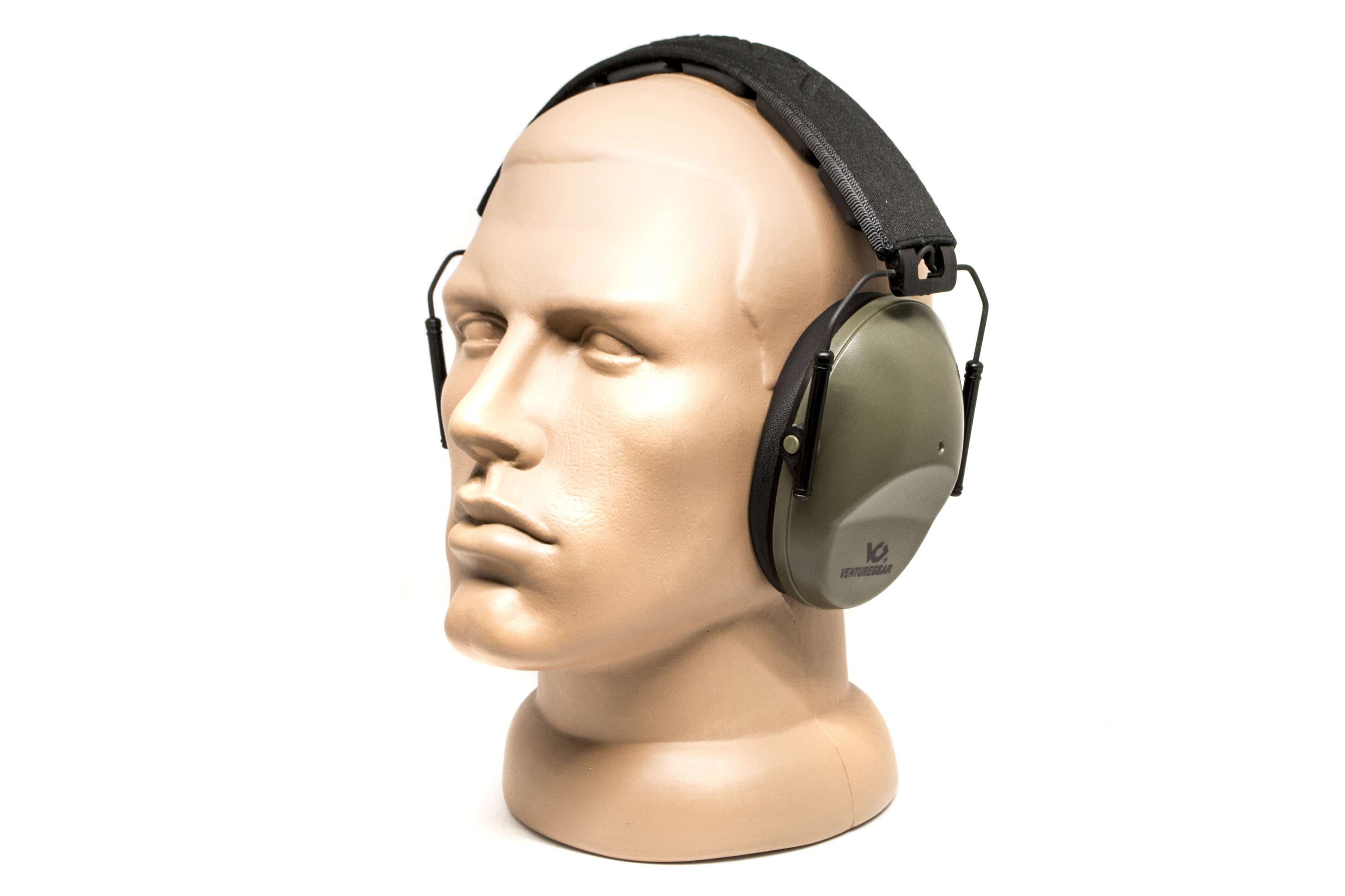 Наушники защитные Venture Gear VGPM9022C (защита NRR 24 dB), оливковые + беруши в комплекте фото 6
