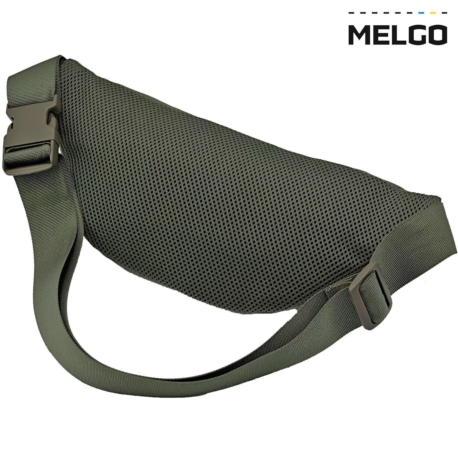 Тактична поясна Сумка-Бананка Cordura 1000 D Олива MELGO фото 2