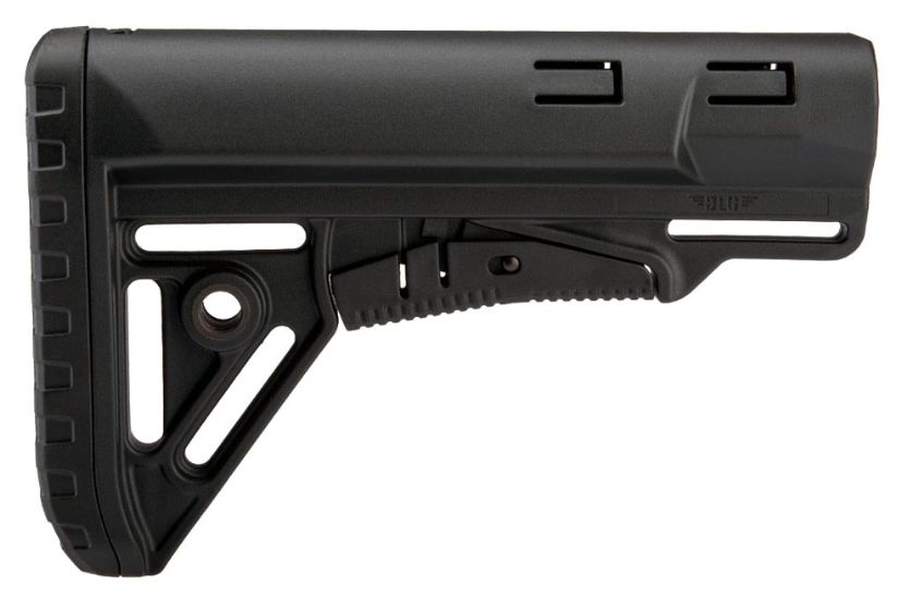 Приклад DLG TBS Sharp AR-15 / AR-10 / АК DLG (Mil-Spec) черный (Z3.5.23.033) фото 2