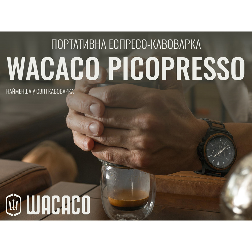 Портативная эспрессо-кофеварка Wacaco Picopresso фото 7