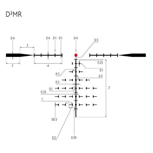 Приціл оптичний Delta Hornet 1-6x24 DDMR DO-2390 фото 2