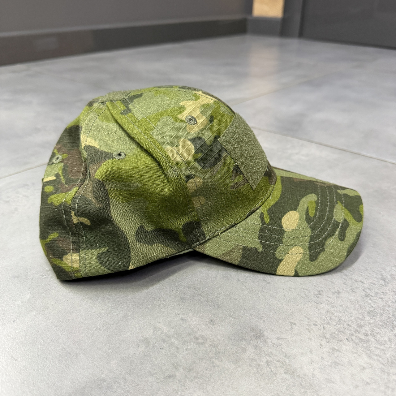 Блайзер мультикам зеленый с шевроном, универсальный размер, регулируемый, прочная ткань фото 3