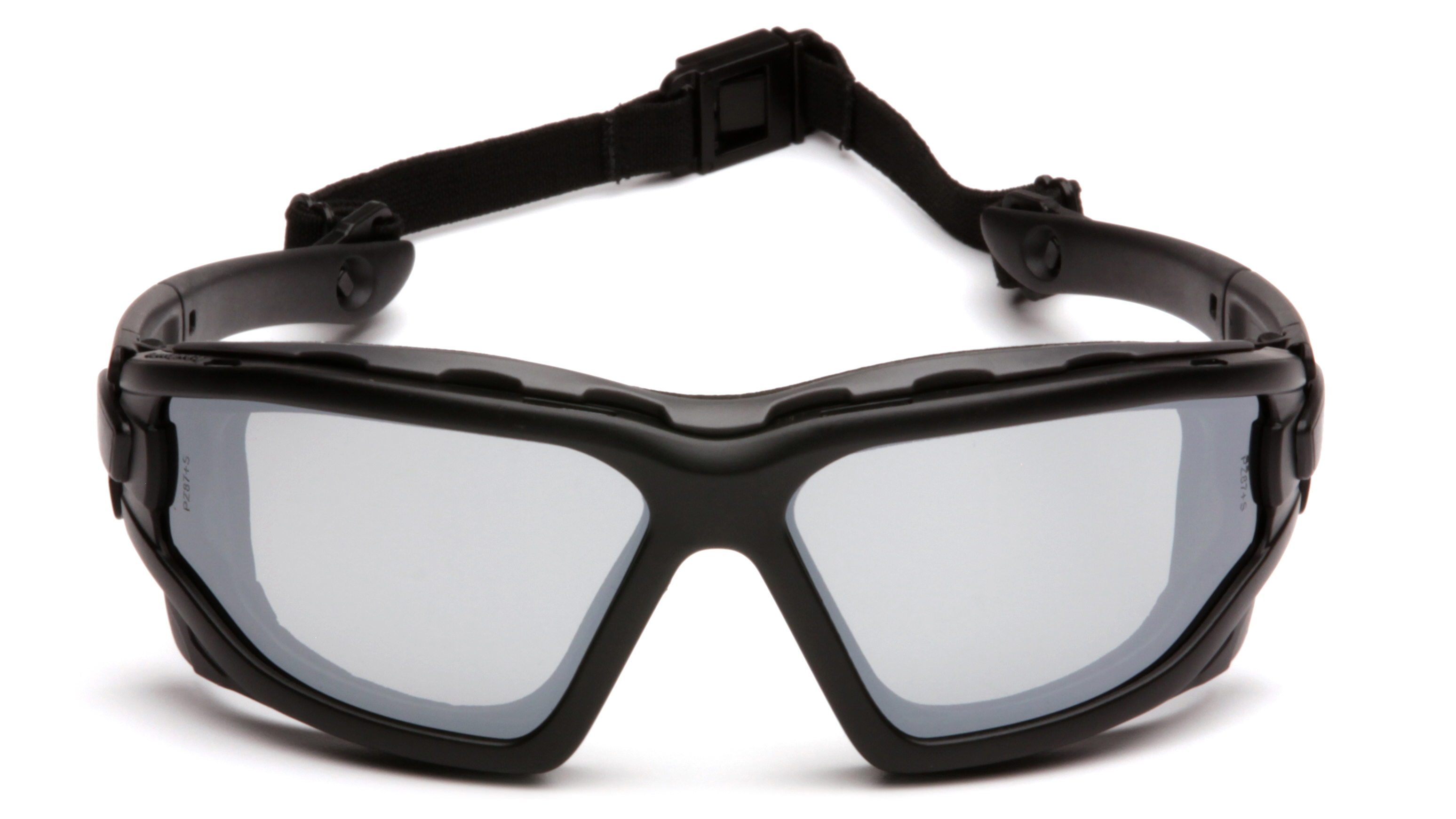 Очки защитные с уплотнителем Pyramex i-Force Slim (silver mirror) Anti-Fog, зеркальные серые фото 3