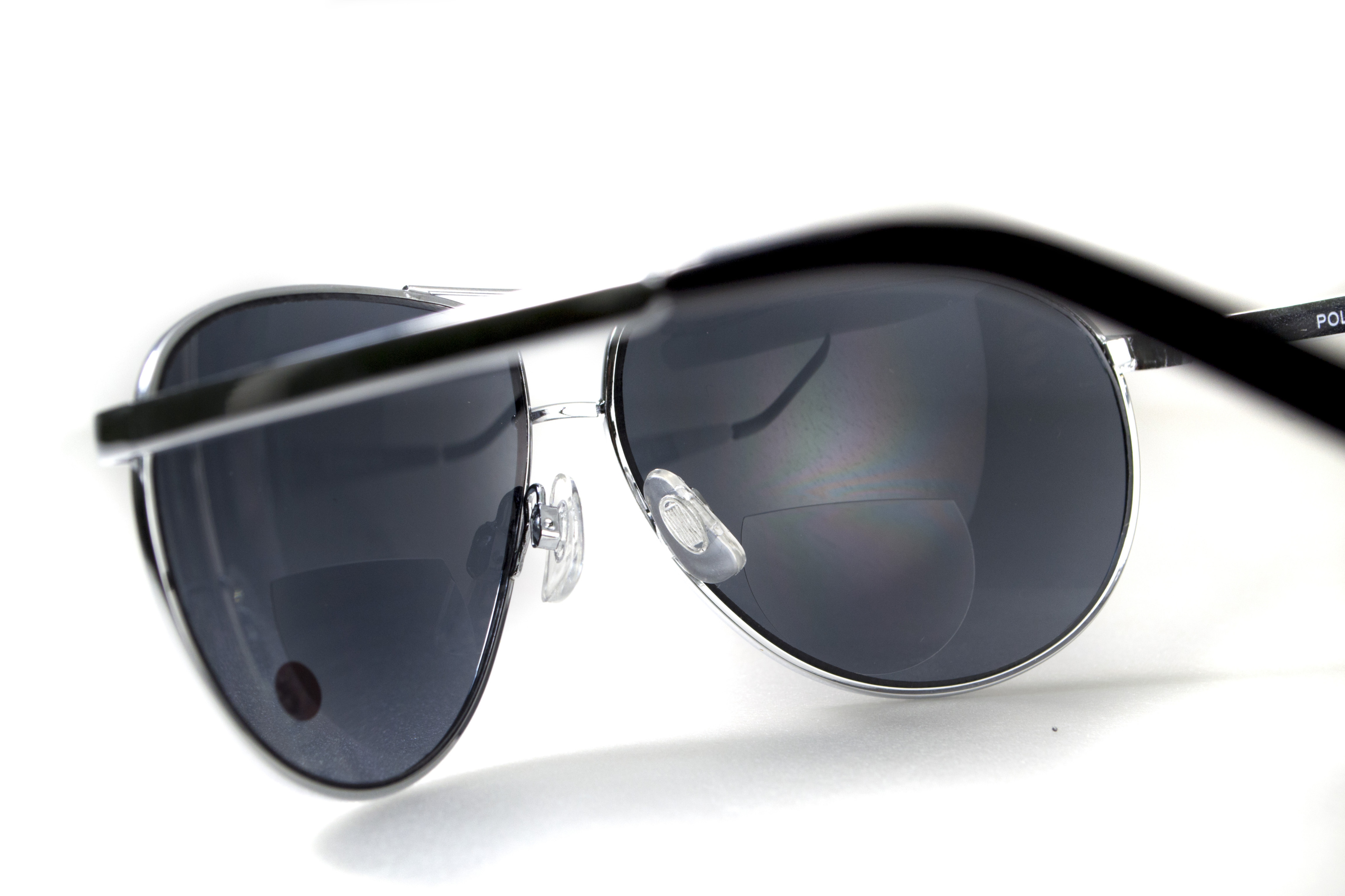 Біфокальні захисні окуляри Global Vision Aviator Bifocal (+2.0) (gray) сірі фото 3