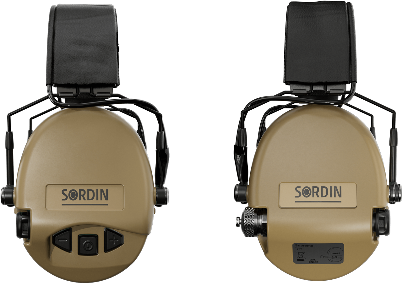 Активні навушники SORDIN SUPREME MIL AUX SLIM HB SAND 74308-05-S фото 6