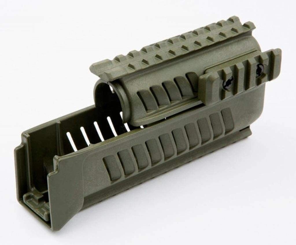 Цевье FAB Defense для АК-47/74 c 4-мя планками Picatinny (полимер) ODG фото 3
