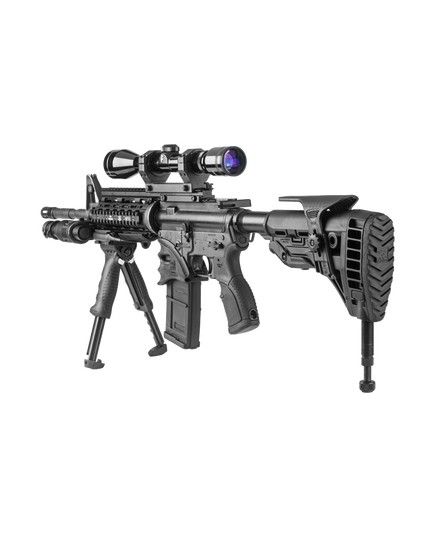 Потиличник / монопод FAB для приклада GL-SHOCK або GL-MAG, чорний фото 3