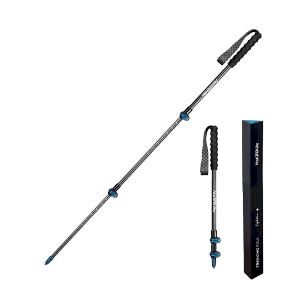 Трекінгова палиця Naturehike ST10 NH19S010-T, 130 см, блакитний фото 1