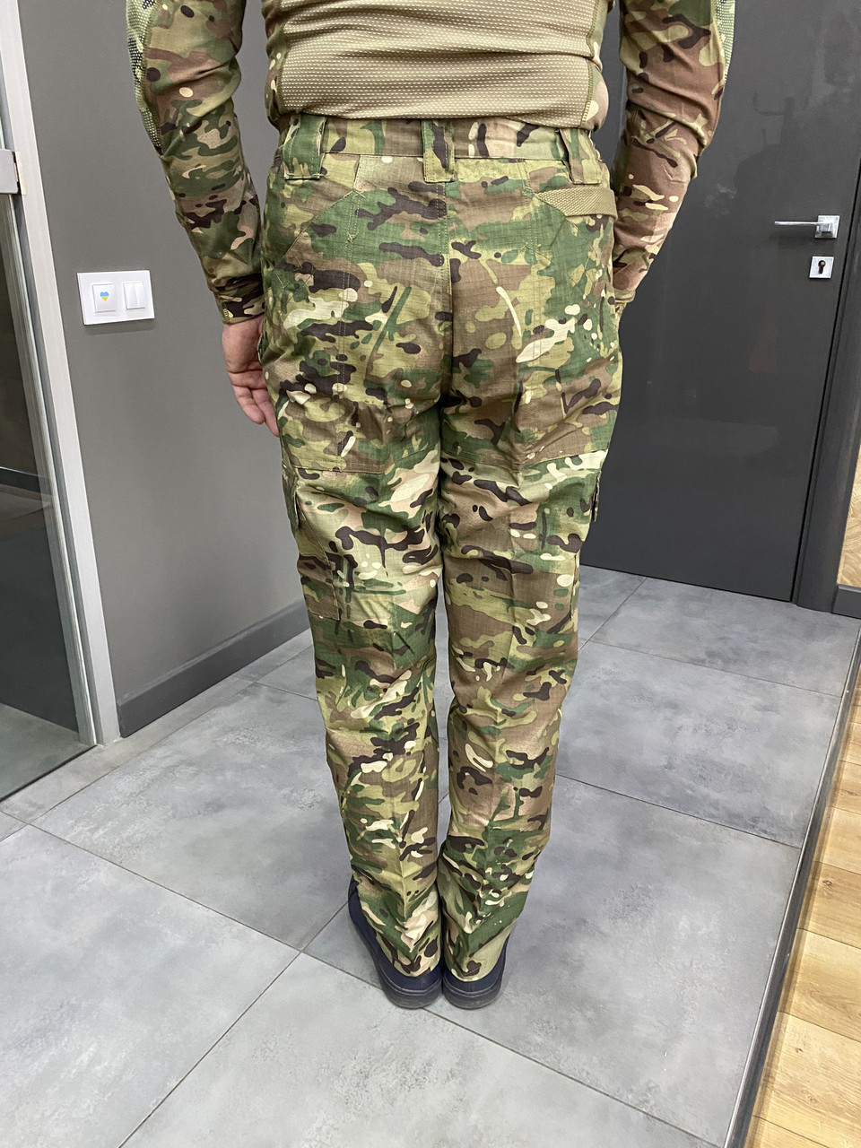Брюки тактические, Мультикам, размер XXL, усиленная коленная зона, Yakeda, тактические штаны Мультикам фото 6