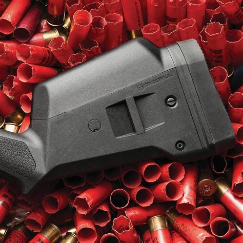 MAG490-BLK Приклад Magpul SGA для Mossberg 500/590/590A1, Maverick88 - Black фото 3