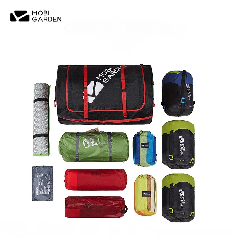 Сумка-баул Mobi Garden Trolley bag 110L NX20664011 black фото 4