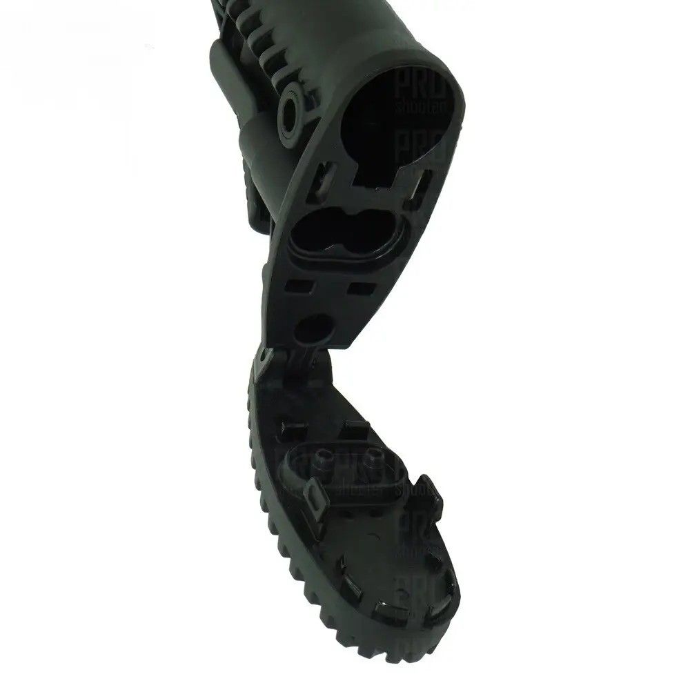 Приклад телескопічний FAB, для АКМС складаний, чорний фото 5