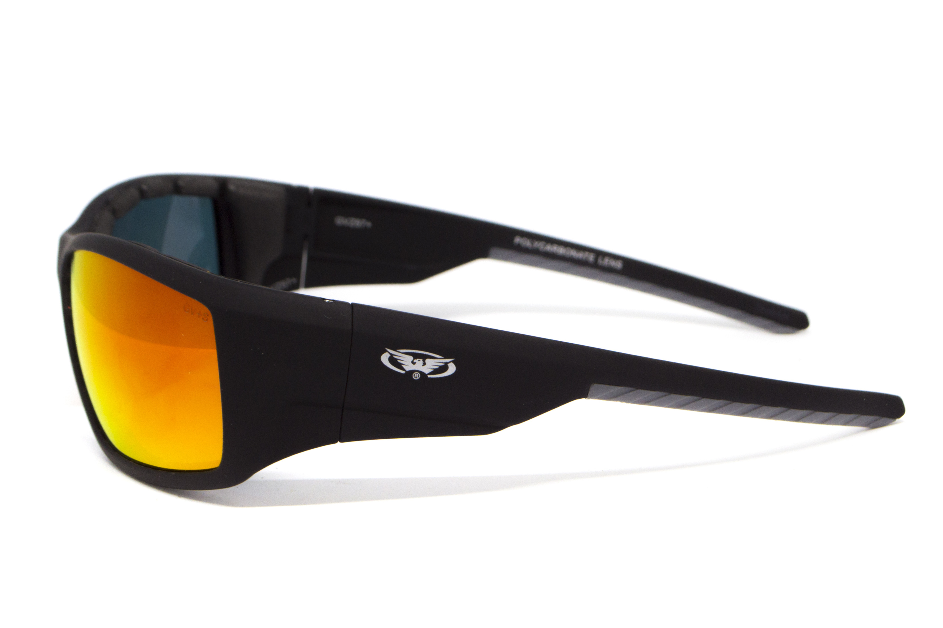 Очки защитные с уплотнителем Global Vision Kinetic (G-Tech™ red), зеркальные красные фото 4