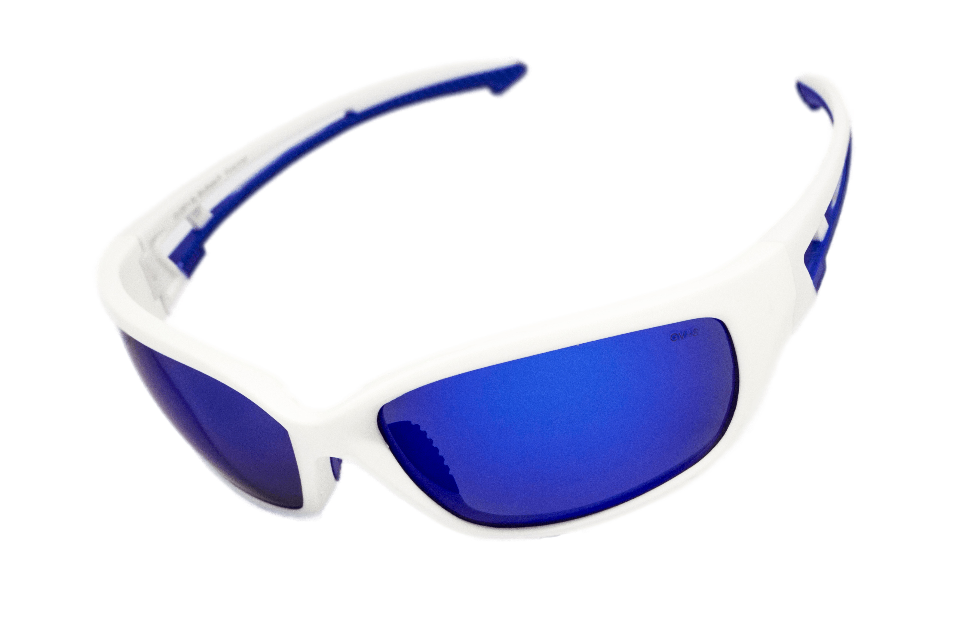 Защитные очки с поляризацией BluWater Seaside White Polarized (G-Tech™ blue), синие зеркальные фото 5