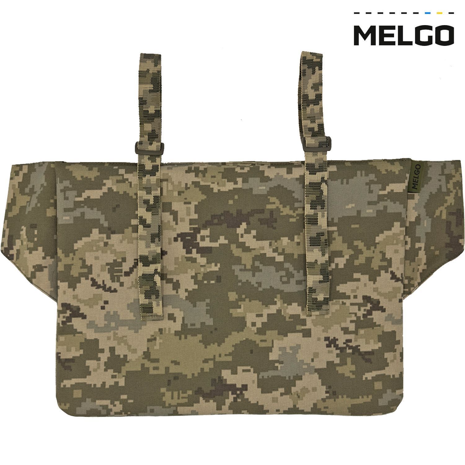Каремат для сидіння односекційне 40 см *30 см *12 мм Піксель ММ-14 Cordura 1000 D MELGO фото 2