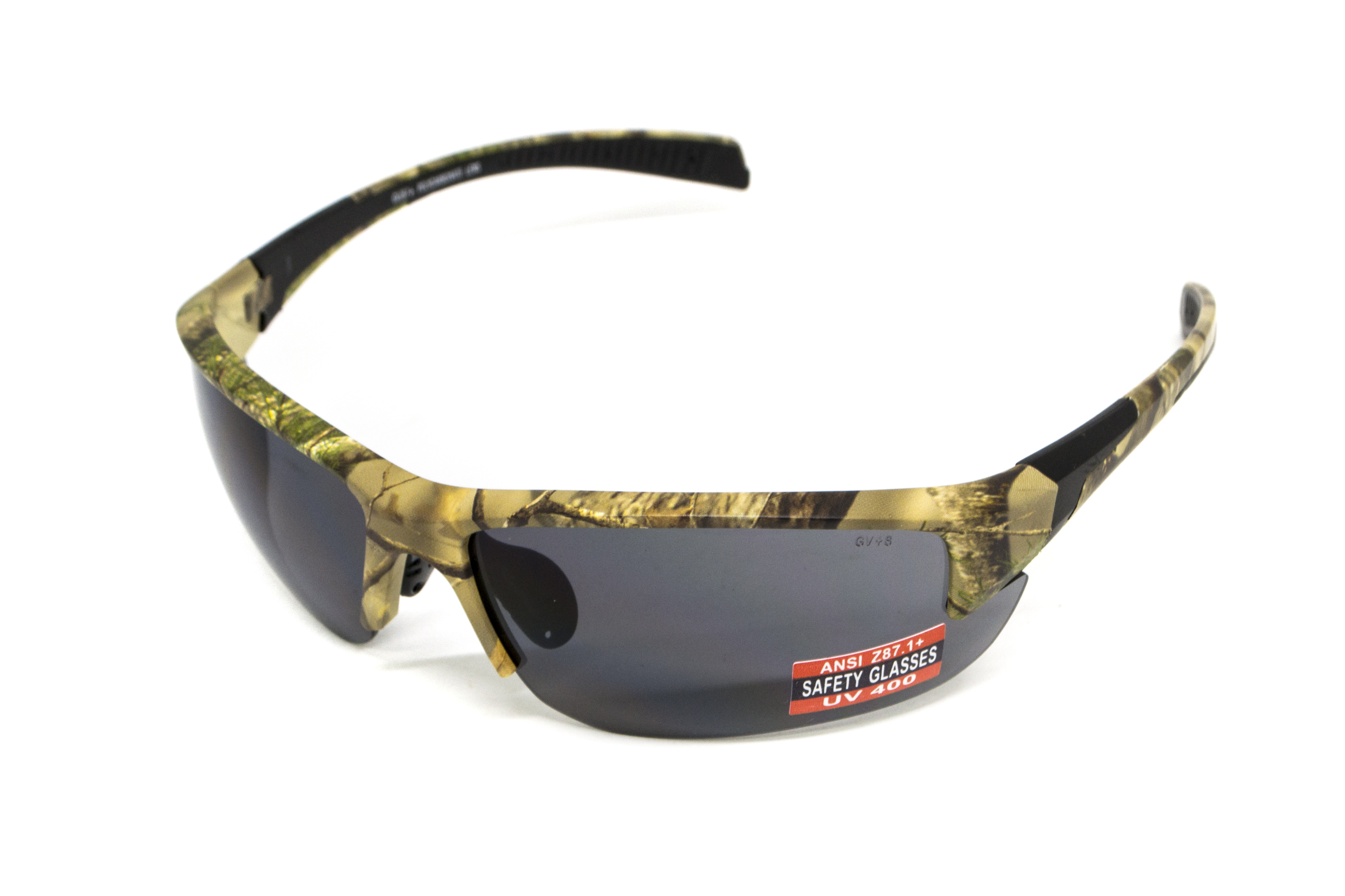 Очки защитные Global Vision Hercules-7 Forest Camo (gray), серые в камуфлированной оправе фото 6