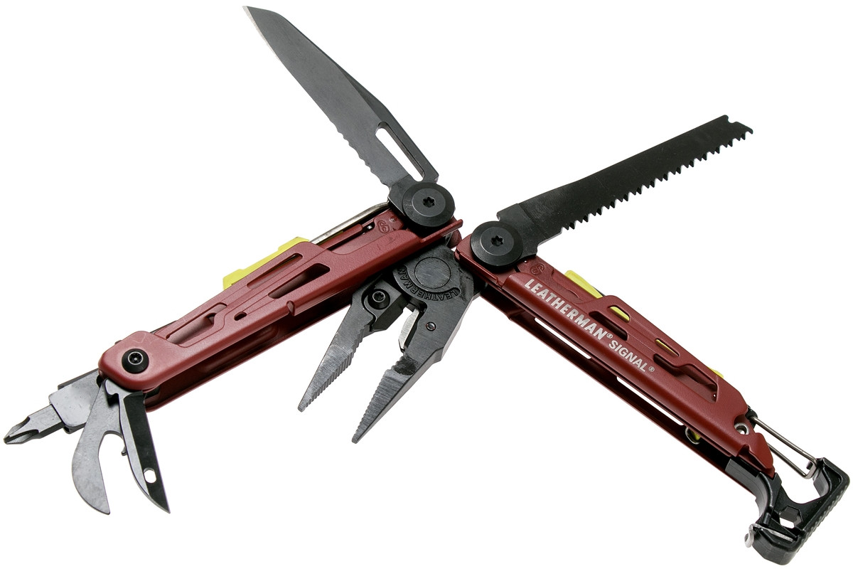 Мультитул Leatherman Signal Crimson Red фото 3