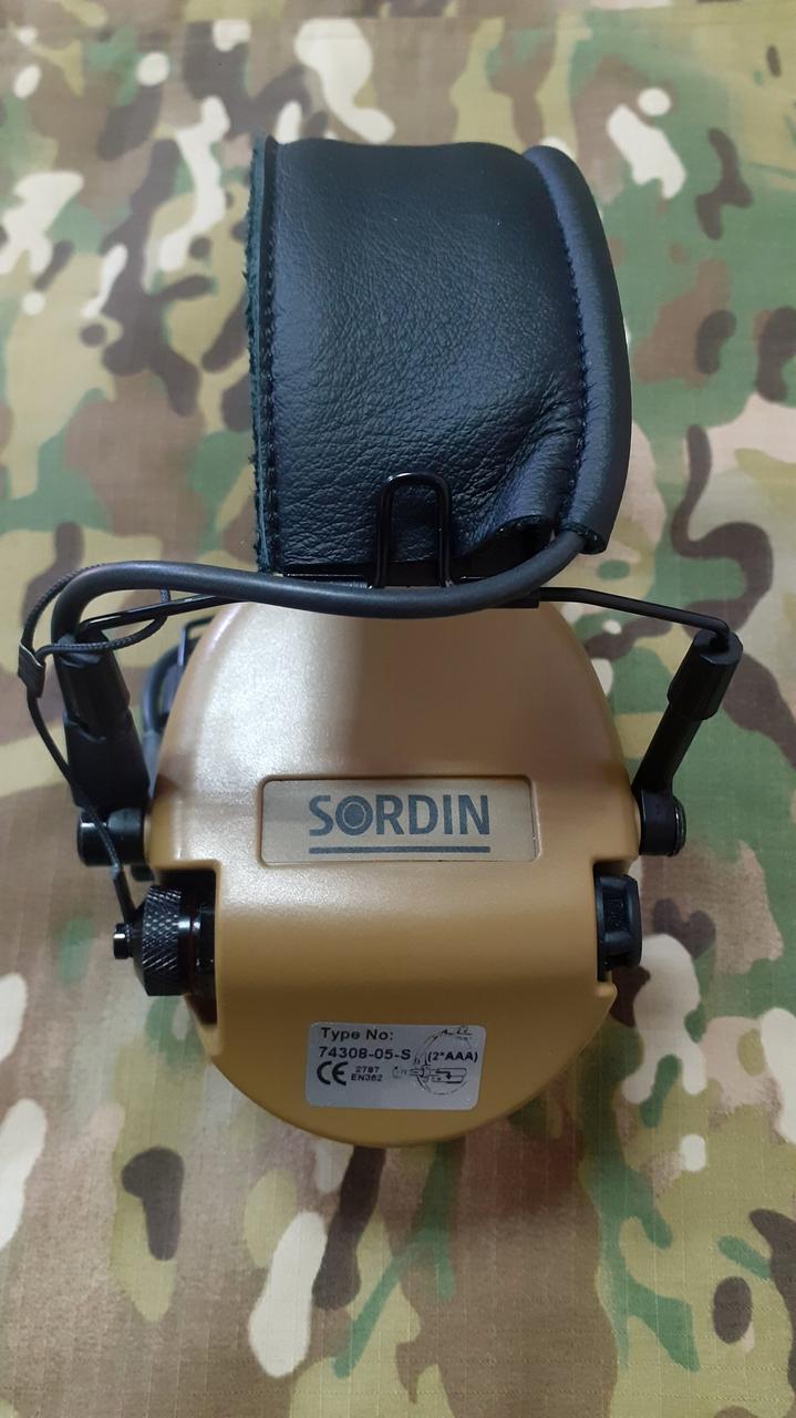 Активні навушники SORDIN SUPREME MIL AUX SLIM HB SAND 74308-05-S фото 3