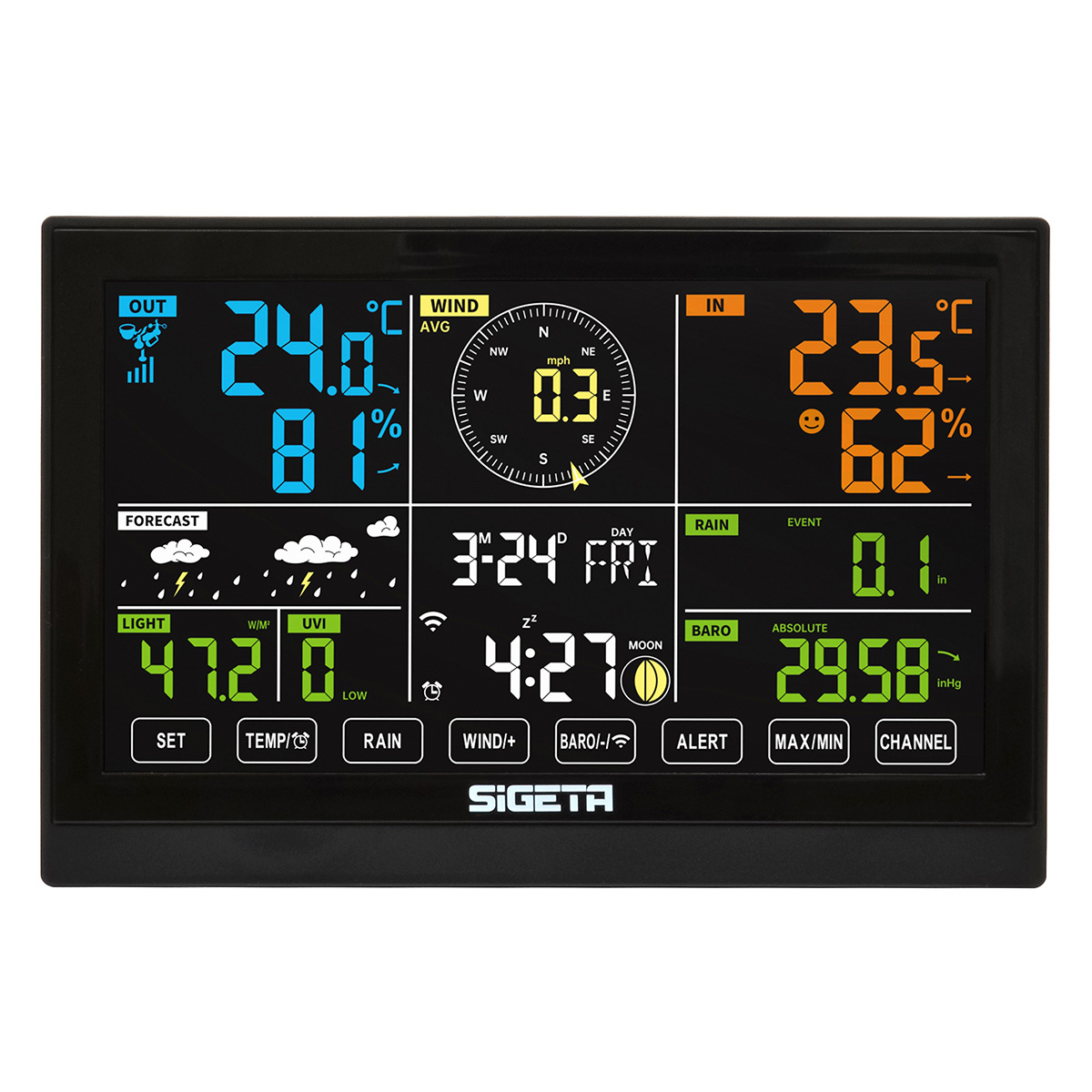 Метеостанція SIGETA SmartMeteo Pro 7-in-1 Wi-Fi фото 3