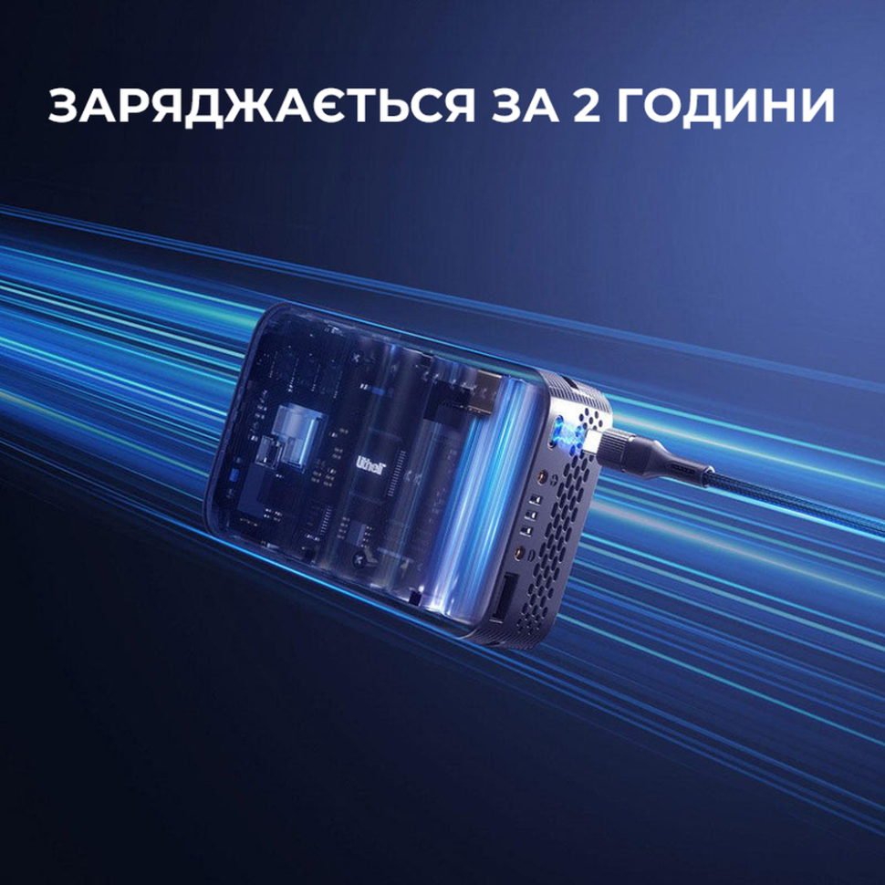 УМБ Litheli Power Bank  20000 mAh, 45 W, 4А, Fast Charge (U20BY03-0U000) фото 4