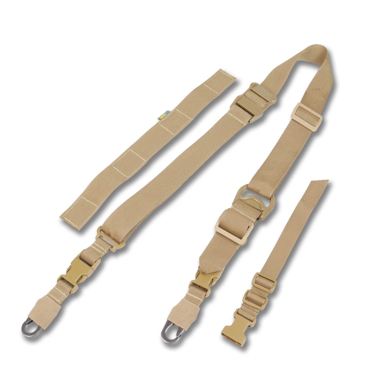 Ремінь 2-точковий Kiborg Gun Sling G-2 з пряжкою швидкого регулювання Triple-X Coyote фото 2