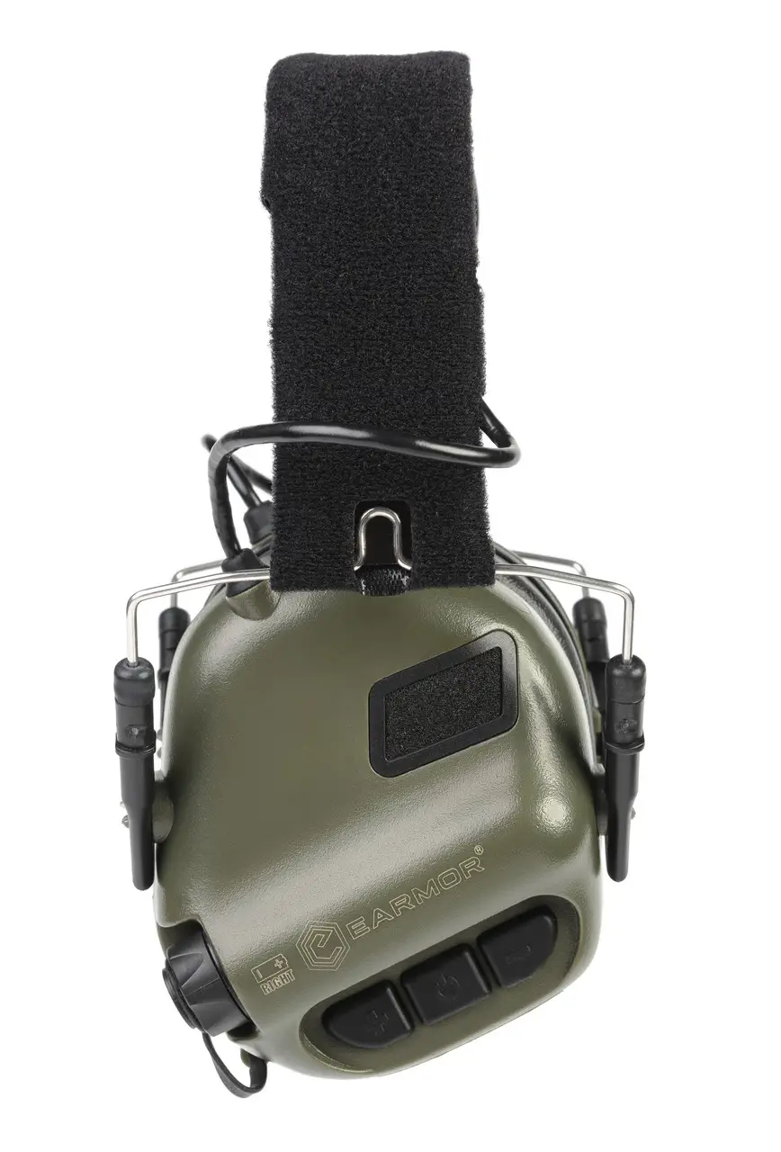 Навушники тактичні активні Earmor M31 Олива фото 3