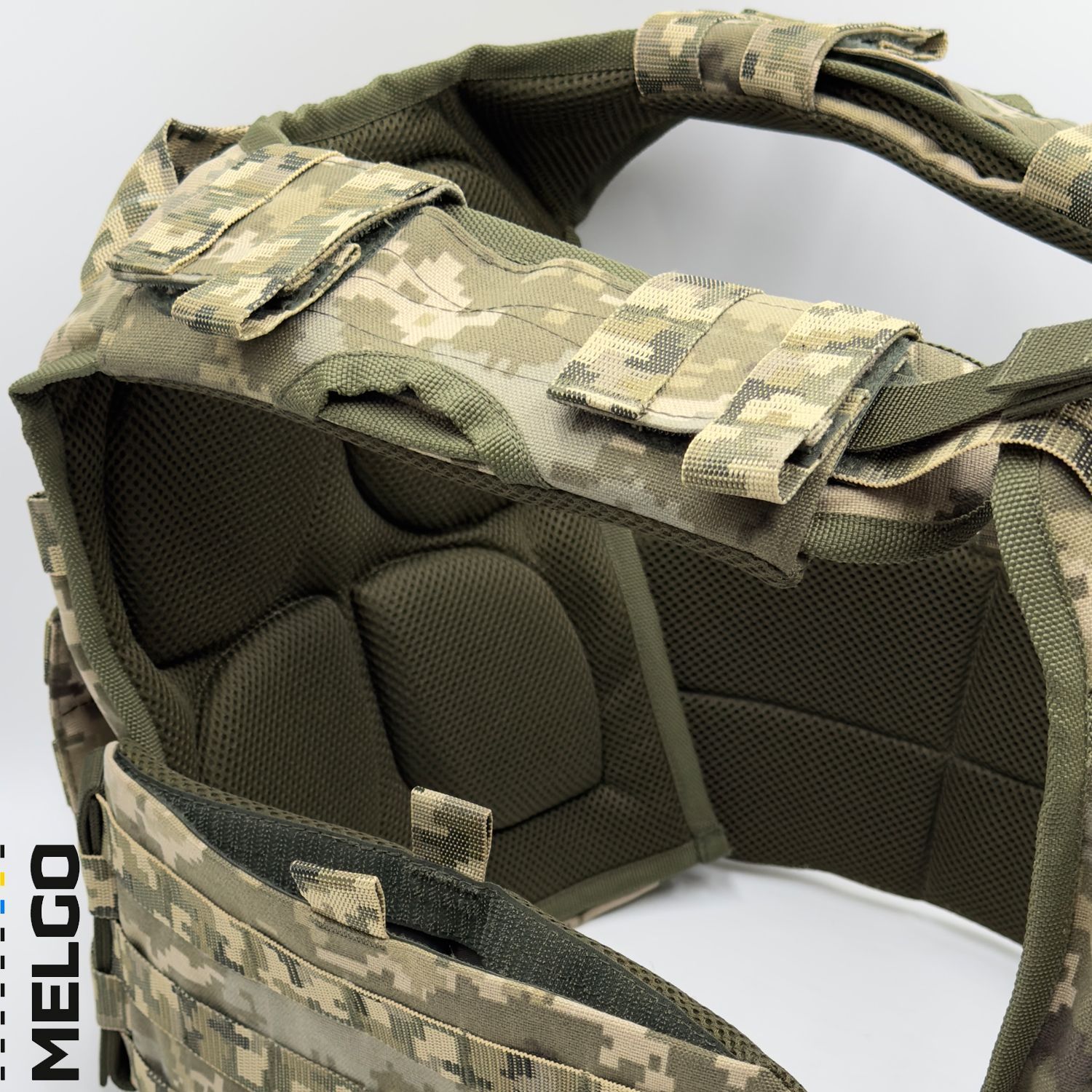 Плитоноска Gen3.PRO з панеллю під магазини Піксель ММ-14 Cordura 1000 D MELGO фото 3