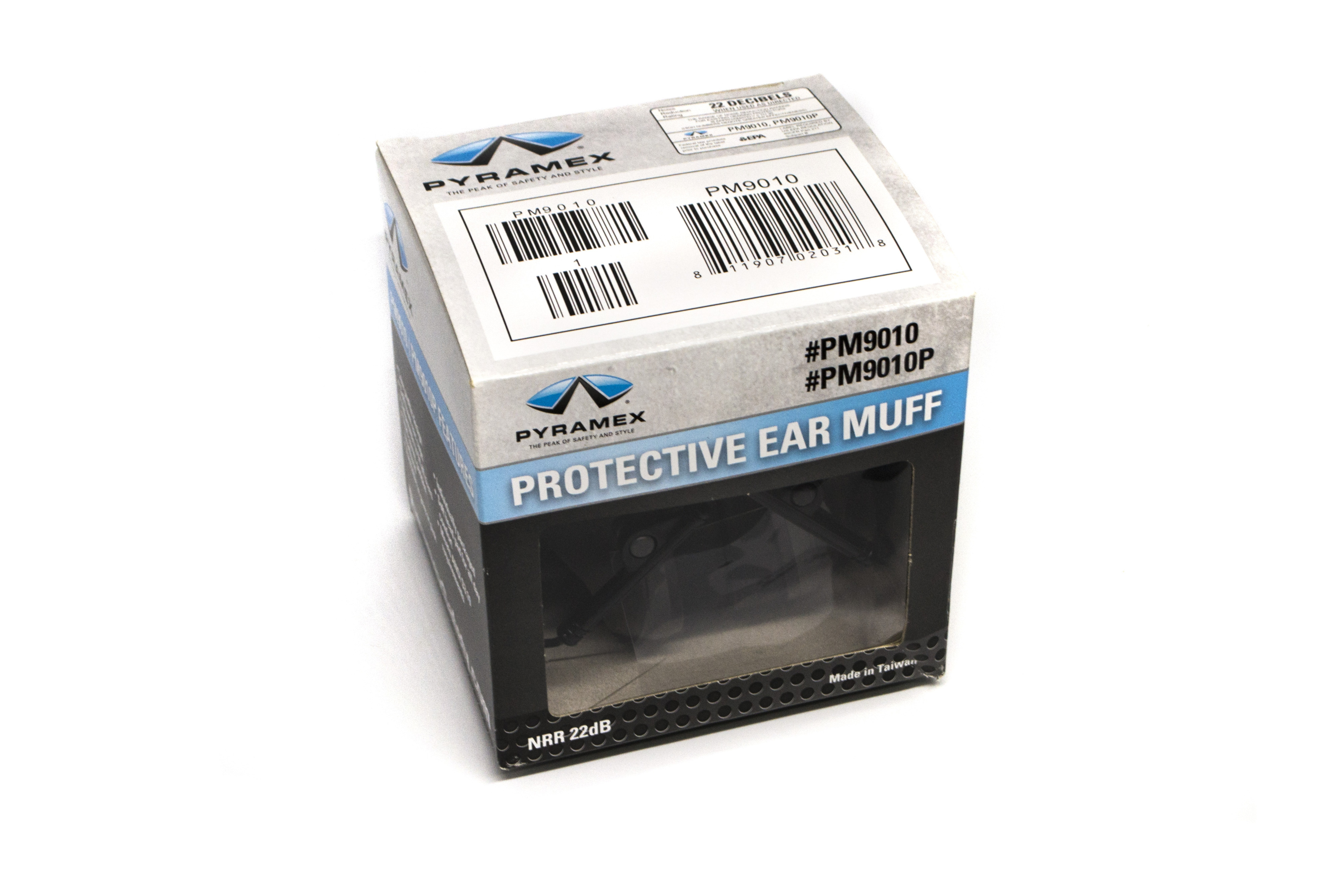 Наушники противошумные защитные Pyramex PM9010 (защита слуха NRR 22 дБ), серые фото 9