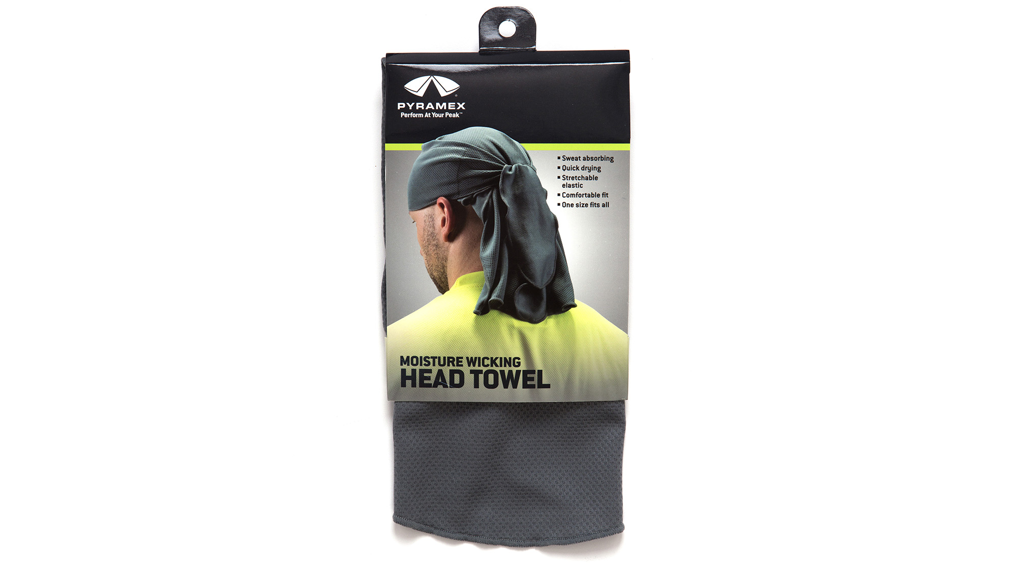 Бандана дихаюча на зав'язках, підшоломник сірий Head Towel (gray) фото 2